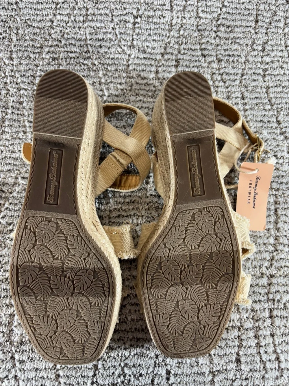 NEW Tommy Bahama Size 8.5 Bethany Espadrille Wedge Sandals
